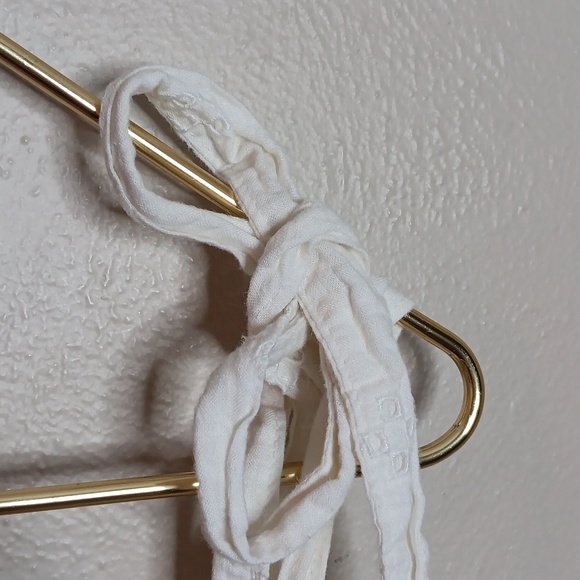 Madewell Rosalie Tie-Strap Top in Geo Eyelet Size XL - Picture 2 of 6